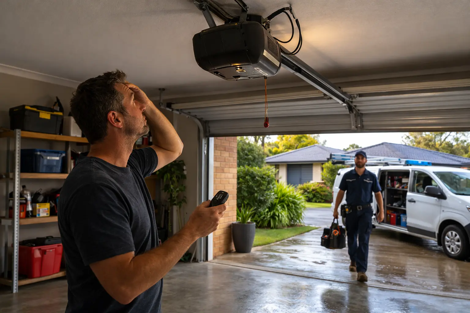 garage door remote not working brisbane opener repair
